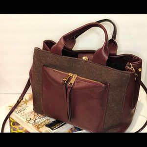 Neiman Marcus handbags plum/purple purse